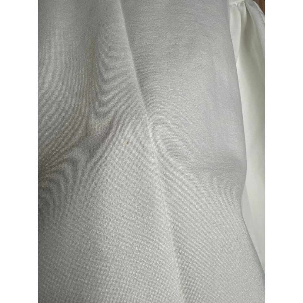 NWOT Lulus Roetta White Sleeveless Pleated Mini Dress Party Cocktail Classy Sz M - Picture 7 of 9